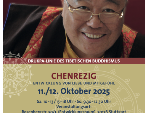 Drubpön Ngawang Tenzin in Stuttgart | Chenrezig | 11./12, Oktober 2025